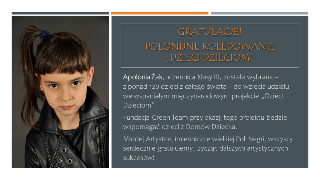 Sukces naszej uczennicy