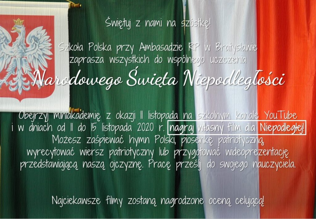 Narodowe Święto Niepodległości – konkurs