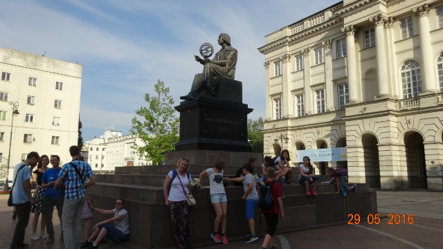 Szkolna wycieczka do Warszawy