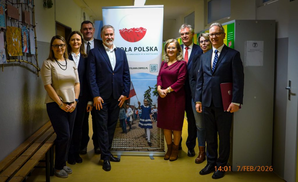 Wizyta Dyrektor Departamentu MSZ RP w Szkole Polskiej w Bratysławie