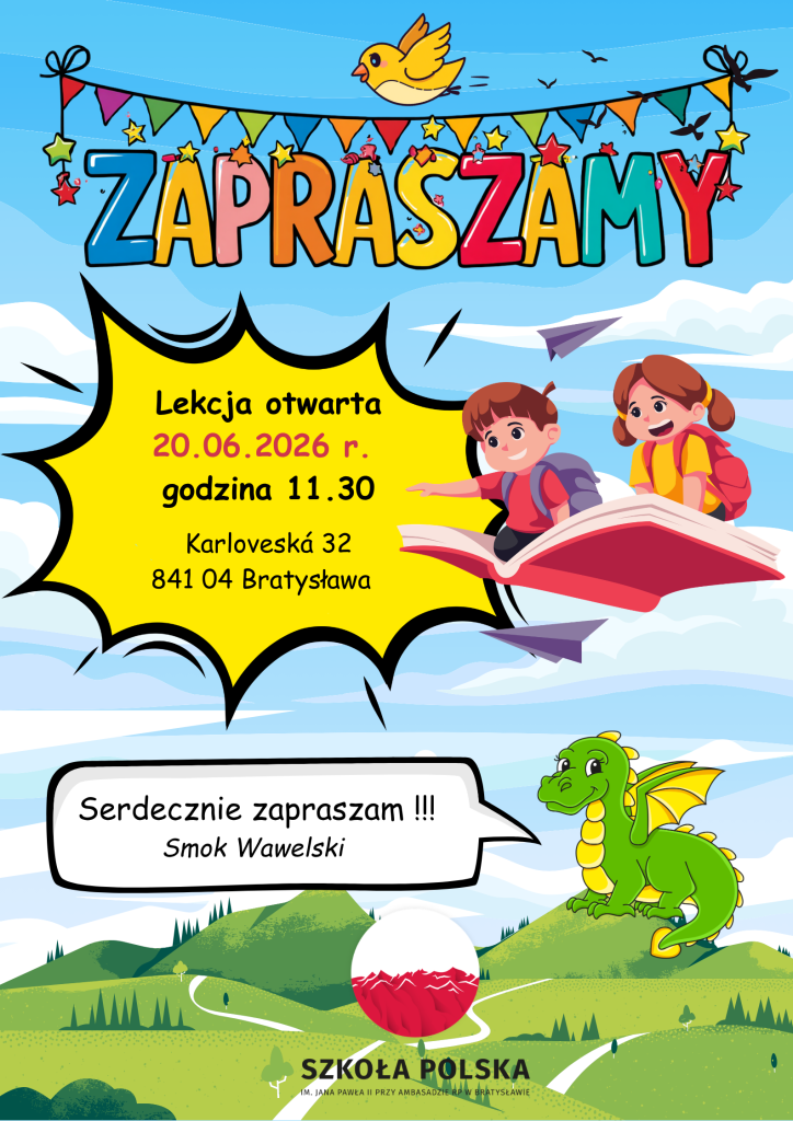Ze Smokiem Wawelskim do pierwszej klasy! 🐉